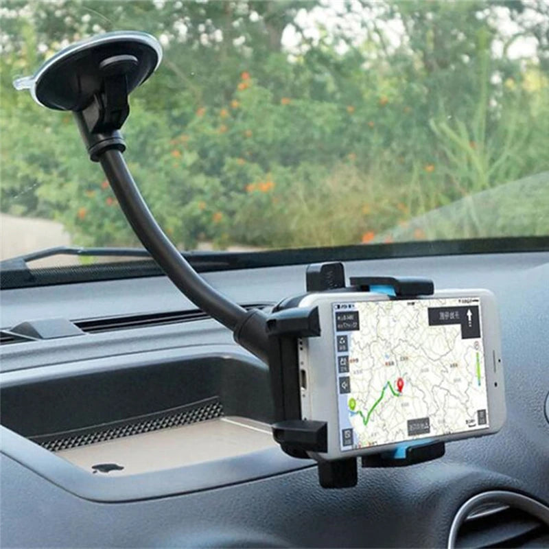 Car Convenient Phone Navigation Holder Support Handlebar Rearview Mount Clip Bracket For Mobile CellPhone 2024